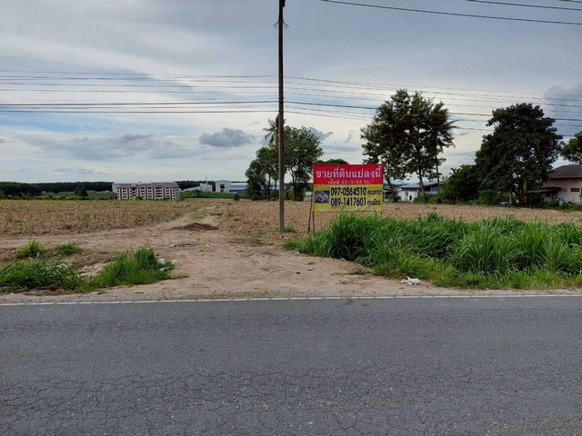 ขายที่ดินระยอง สวย ถมแล้ว 23-3-53 ไร่   ตรงข้าม ไท่ฮั้ว นิว  นิคมพัฒนาระยอง