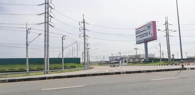 ทำเลแม่น้ำคู่ ปลวกแดง ให้เช่าที่ดินระยอง 4ไร่หรือ1,600 ตร.วา.นิคมอุตสาหกรรมอีสเทิร์นซีบอร์ด 2.8 กม.หน้ากว้างติดถนนลาดยาง ระบบสาธารณูปโภคครบ