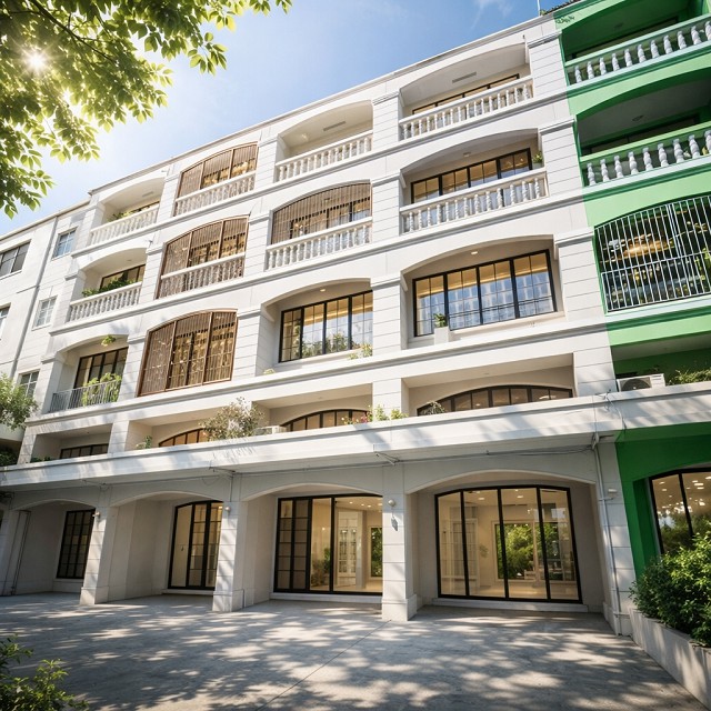 ทำเลศักยภาพ ให้เช่าอาคารพาณิชย์ 4 ชั้น ราษฎร์พัฒนา และเดอะพาซิโอทาวน์ 3นอน  มิสทีน สุขาภิบาล 3 ใกล้บิ๊กซี รามคำแหง 156-162  