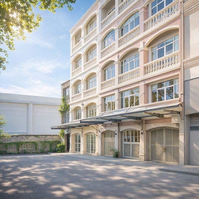 สุขาภิบาล 3 ราษฎร์พัฒนา ทำเลศักยภาพ รามคำแหง 156-162  ให้เช่าอาคารพาณิชย์ 4 ชั้น ใกล้บิ๊กซีและเดอะพาซิโอทาวน์ 3นอน