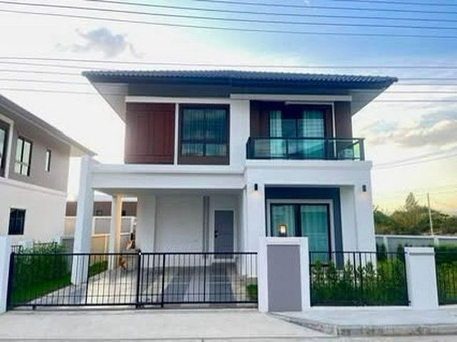 ให้เช่า / ขาย บ้านเดี่ยว 2 ชั้น #กาญจน์กนก 25 | #โซนน้ำแพร่ #หางดง บ้านใหม่ วิวรอบทิศทาง เป็นส่วนตัว