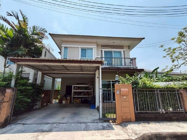 บ้านเดี่ยว 2 ชั้น  เฟอร์ครบ ใกล้แยกหลุยส์ ขายพร้อมผู้เช่า