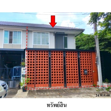  ขายทาวน์เฮ้าส์มือสอง เขตสายไหม  กรุงเทพฯ  โครงการ พฤกษาวิลล์ 64 สายไหม