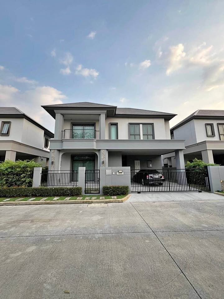 CH1142 ให้เช่า บ้านเดี่ยวโครงการหรู บางกอก บูเลอวาร์ด ติวานนท์–รังสิต บ้านใหม่มาก 