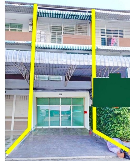 ถูกที่สุด MRTดอนเมือง 800ม. ช่างอากาศอุทิศ1-7  ให้เช่าอาคารพาณิชย์ 3 ชั้น  19 ตร.วา. 220 ตร.ม.สนามบินดอนเมือง 1.4 กม.