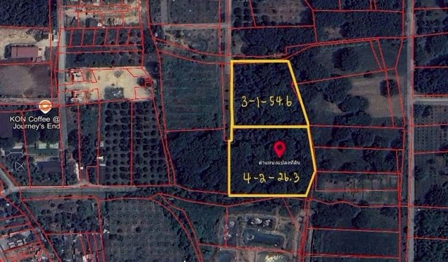 ที่ดินเปล่า เหมาะทำบ้านจัดสรร ผังสีเหลือง ท่าวังตาล สารภี 