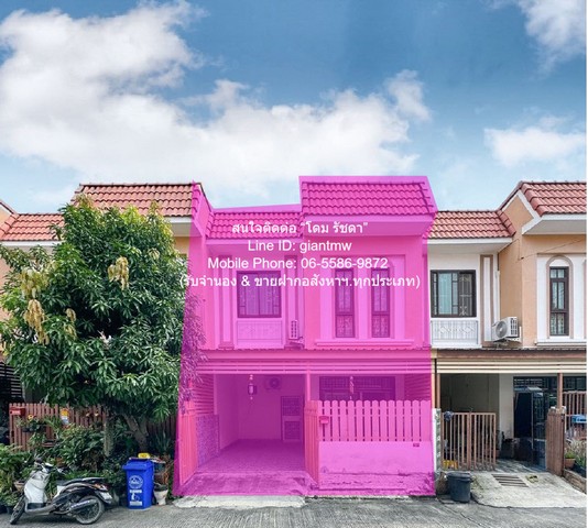 Townhouse ขายทาวน์เฮ้าส์ 2 ชั้น (รีโนเวทแล้ว) ซ.ประชาอุทิศ 90 18 ตร.ว. 3 น 2 น้ำ 1 จอดรถ ราคา 1,534,700 บาท ONE PRICE!