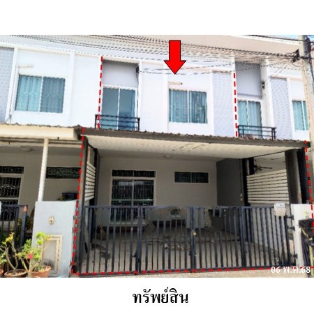  ขายทาวน์เฮ้าส์มือสอง เขตราษฎร์บูรณะ  กรุงเทพฯ  โครงการ กัสโต้ ทาวน์โฮม สุขสวัสดิ์ 26 