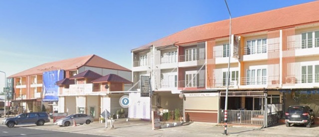 สนามบินอู่ตะเภา 5กม บ้านฉาง พลา ถ.บูรพาพัฒน์ 800ม.ให้เช่าอาคารพาณิชย์ 3ชั้น  15ตร.ว. 175 ตร.ม. ใกล้นิคมอุตสาหกรรมมาบตาพุด 8.6กม.