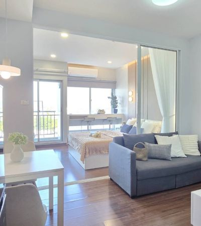 Supalai Monte 2 ห้องรีโนเวทใหม่ กั้นห้องนอนเป็นสัดส่วน คอนโดพร้อมเข้าอยู่ ทำเลเยื้องเซ็นทรัลเฟสติวัล