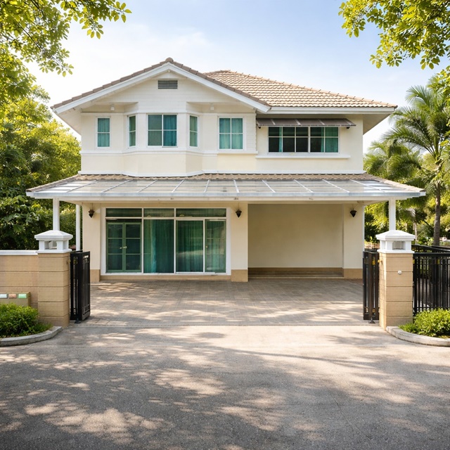 สุวรรณภูมิ กิ่งแก้ว29-33  รพ.จุฬารัตน์ 9  1.6กม. ขาย-ให้เช่าคฤหาสน์ หรู 3-4นอน นันทวัน 3 น้ำ สุวรรณภูมิ กิ่งแก้ว ใกล้สนามบินสุวรรณภูมิ 2.6 กม. ทำเลเมือง พื้นที่ 70 ตร.วา. 278 ตร.ม. ฟังก์ชันครบ 27,499 B-M.ขาย 6.75 ลบ. เหมาะอยู่อาศัยระดับพรีเมียม สงบ เป็นส่วนตัว ใกล้เมือง และแหล่งไลฟ์สไตล์ เดินทางง่าย BTS บางนา 4.9 กม. นันทวันSuvarnabhumi Kingkaew29-33 Chularat9 Hospital 1.6km luxury 3-4bed 3bath Mansion detached house for sale or rent near Suvarnabhumi Airport 2.6km city location land size 70sq.wa usable area 278 sq.m fully