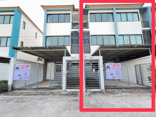  ขายทาวน์โฮม 3 ชั้น เดอะไพรเว่ ฮาวส์ กระทุ่มแบน 19.1 ตรว. 3นอน 3น้ำ 2จอด ต่อเติมครบ ห่างโลตัสกระทุ่มแบนเพียง 2 นาที 