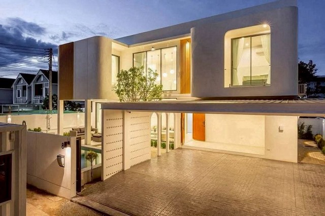 พูลวิลล่าหรูให้เช่า ใกล้เมือง เฟอร์นิเจอร์ครบ พร้อมเข้าอยู่ หางดง 