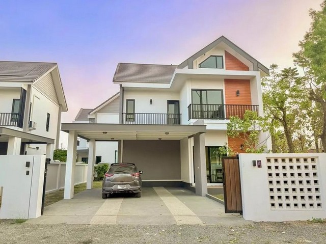 บ้านเดี่ยว 2 ชั้น สไตล์นอร์ดิก ทำเลทอง ใกล้เมือง ป่าแดด