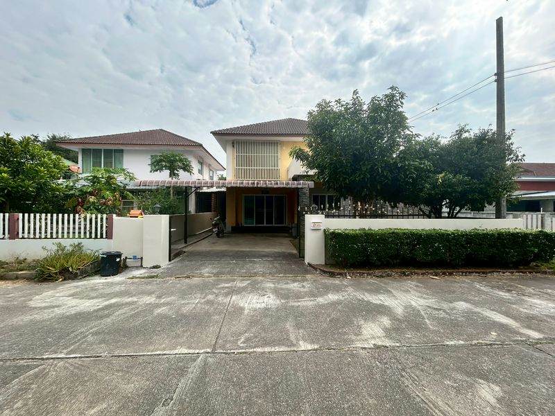 บ้านใกล้เมืองให้เช่า โลเคชั่นดี บรรยากาศดีมาก ร่มรื่น หางดง