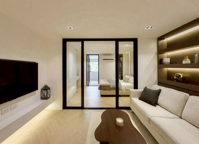 ราคาเพียง 2.49 ล้าน 36.5 ตรม. #ศรีธนา2 คอนโด #วิวสวน – #ห้วยแก้ว #นิมมาน #เฟอร์นิเจอร์บิวท์อินทั้งห้อง #หิ้วกระเป๋าพร้อมเข้าอยู่ได้เลย