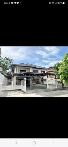 ขายบ้านเดี่ยว2ชั้นหลังใหญ่ #หมู่บ้านสามมุขธานี หลังใหญ่ รีโนเวทใหม่ ใกล้เขาสามมุข-หาดบางแสน 