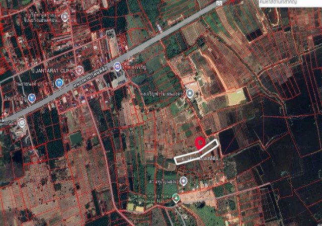 รหัสทรัพย์ MKR0105ที่ดินอำเภอเมืองหนองคาย แปลงสวย งบเบา น่าซื้อเก็บเหมาะลงทุน  ทำเกษตร  Land Bank ระยะกลาง–ยาวทำเล ต.หินโงม อ.เมืองหนองคาย จ.หนองคายใกล้ถนนหลัก เดินทางสะดวกบรรยากาศเงียบสงบ รายล้อมพื้นที่เกษตรทำเลอำเภอเมือง แต่ราคายังเข้าถึงง่ายรายละเอียดทรัพย์ประเภท ที่ดินเปล่า โฉนด น.ส.4 จ.เนื้อที่รวม 7 ไร่ 3 งาน 91 ตารางวารูปแปลงยาว ใช้งานง่าย วางแผนต่อยอดได้ราคาขา�