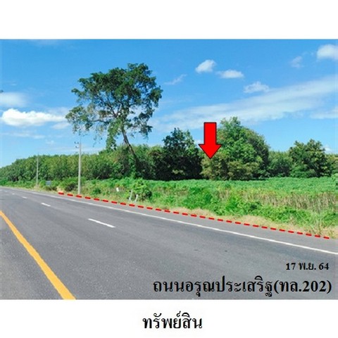 ขายที่ดินว่างเปล่า ถนน อรุณประเสริฐ (ทล.202) ตำบล หนองคู อำเภอ เมืองยโสธร จังหวัด ยโสธร