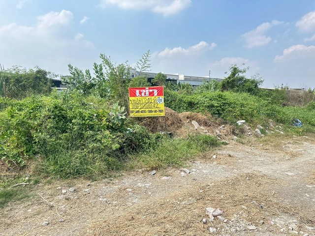 เช่าที่ดิน  201 ตารางวา  ซอยพัฒนาการ 107  ประเวศ  ใกล้สวนหลวง ร.9   ZT875 