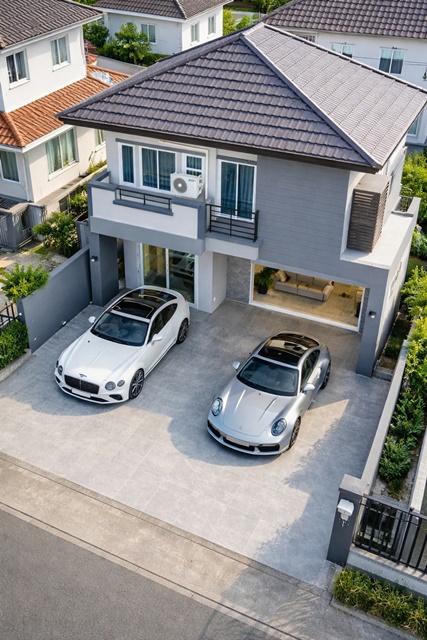 ขายขาดทุน30% ขายบ้านเดี่ยวใหญ่ 2 ชั้น ถูกสุดในโครงการ 45ตร.วา. บางพระ 3 นอน 3 น้ำ รร.อัสสัมชัญ ศรีราชา 2.6 กม.  ติดแอร์ทุกห้องนอน 