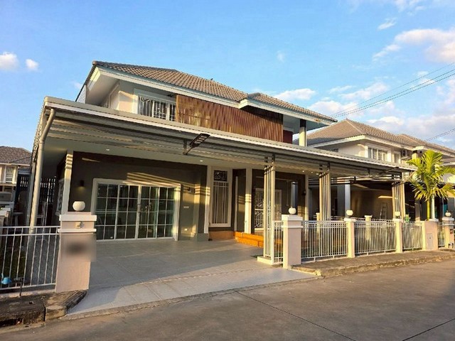 บ้านเดี่ยว 2 ชั้น ทำเลดีมาก บ้านสภาพใหม่ กาญจน์กนกวิลล์15 สารภี  