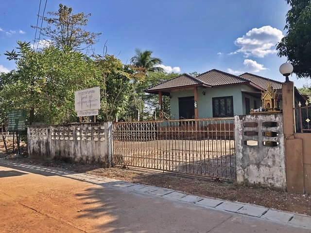 ขายบ้านเดี่ยว 1 ชั้น บ้านโสกแวง ถนน พรเจริญ-ปากคาด อ.ปากคาด จ.บึงกาฬ