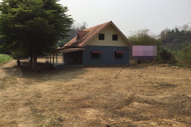 ขายบ้านพร้อมที่ดิน  ถนนบ้านฮ่างวังแก้ว-น้ำตกวังแก้ว  อำเภอวังเหนือ ลำปาง