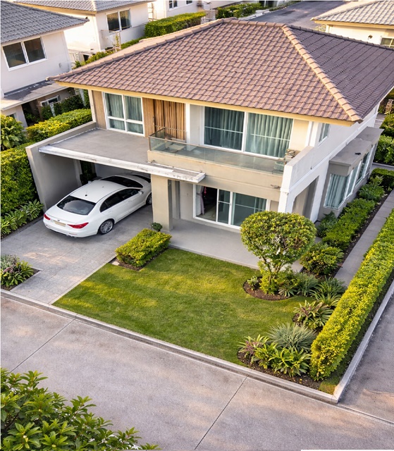 ออเงิน สายไหม บิ๊กซี สุขาภิบาล 5 950 ม. บ้านเดี่ยว 2 ชั้นให้เช่า 3นอน 3น้ำ ใกล้ตลาดออเงิน 800 ม. 50 ตร.ว