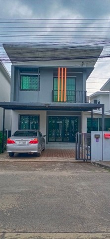 บ้านเดี่ยว 2 ชั้น สไตล์โมเดิร์น เฟอร์นิเจอร์ครบ หางดง 