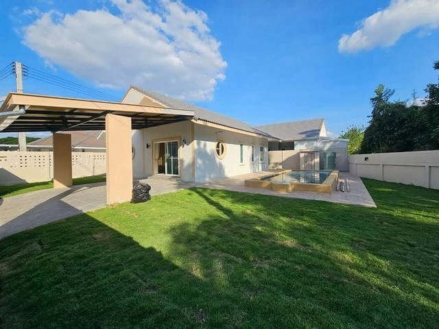 บ้านเดี่ยวชั้นเดียว บิ้วอินพร้อมอยู่ เป็นส่วนตัว เงียบสงบ สันผักหวาน