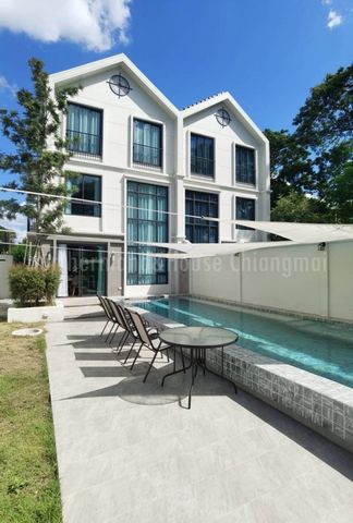 ให้เช่า 55,000 บาท/เดือน #โซนป่าแดด บ้าน 3 ชั้น #สไตล์อังกฤษ #วิวดอยสุเทพ #น้ำไม่ท่วม ที่ให้บ้านมอบความสุข ให้กับสมาชิกทุกวัยในครอบครัว