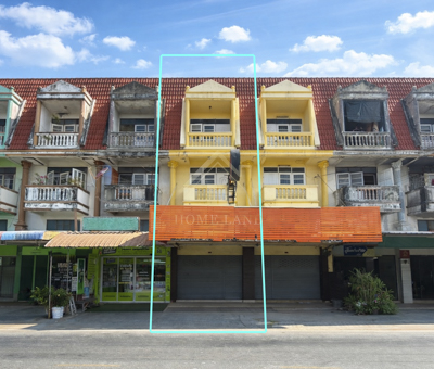 BHL1223ขาย และ เช่า อาคารพาณิชย์ 3.5 ชั้น ซอย ไทรม้า 11 นนทบุรีที่ตั้ง 102/8  ซอยไทรม้า 11 ตำบลไทรม้า อำเภอเมืองนนทบุรี  นนทบุรี 11000รายละเอียด- เนื้อที่ 17.2 ตร.ว. พื้นที่ใช้สอย  140  ตร.ม.- หน้ากว้าง  4 เมตร  ลึก  8  เมตร- 1 ห้องนอน 2  ห้องน้ำ - 1 ห้องโถง   - 1 ห้องครัว  - 1 จอด- หน้าบ้านหันทิศตะวันตกเฉียงใต้สถานที่ใกล้เคียง- ตลาดท่าอิฐ- สถานีรถไฟฟ้าสายสีม่วง สถานีไทรม้า- Lotus Express - Mini BigC - HomePro ชัยพฤกษ์- เซ็นทรัล