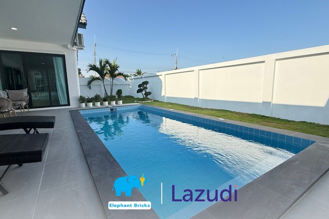 บ้านพูลวิลล่าสุดหรูในหัวหิน ซอย 102 บรรยากาศเป็นส่วนตัว เงียบสงบ เหมาะทั้งอยู่อาศัยและลงทุนปล่อยเช่า