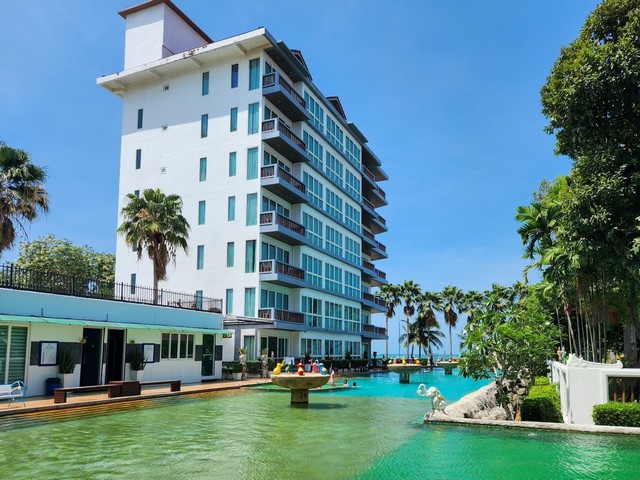 #ขายโรงแรม The Sandbeach hotel #เสนอขายโรงแรม The Sandbeach hotel ????โรงแรมติดทะเลพัทยา หน้าหาด นาจอมเทียน ใกล้ทางด่วนจากกรุงเทพ และ สนามบิน อู่ตะเภา????ขาย 620 ล้านบาท (ค่าโอนคนละครึ่ง)    พร้อมใบอนุญาตโรงแรม✅รายละเอียดโรงแรม:-พื้นที่ทั้งหมด : 3 ไร่ 2 งาน 34 ตารางวา -โรงแรม : อาคาร 7 ชั้น จำนวน 2 อาคาร พร้อมห้องพักบริการ รวม 101 ห้องพัก-ขนาดห้องพัก: 21- 82 ตารางเมตร-พนักงานของโรงแรม : รวม 50 คน-ด้านหน้าติดทะเ�