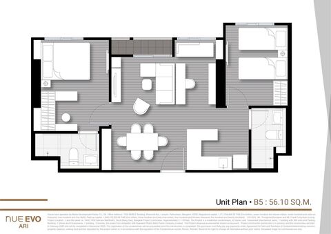 Sub1498ขายดาวน์ ขาดทุน Noble Nue EVO Ari ซอยอารีย์ 1 เจ้าของขายเอง2 Bed 2 Bath : 2 ห้องนอน + 2 ห้องน้ำชั้น 16 ตำแหน่ง B5 ห้องหัวมุม ขนาด 56.10 ตารางเมตร - คอนโดใหม่- เพียง 220 ม. ถึง BTS สถานีอารีย์ และ ลา วิลล่า - คอนโดใกล้ La Villa อารีย์,GUMP’s Ari,Big C สะพานควาย,รพ.วิมุต อินเตอร์เนชั่นแนล,รพ.พญาไท พหลโยธิน ,    รร.สามเสนวิทยาลัย,รร.สุรศักดิ์มนตรี , ม.หอการค้าไทยจ่ายดาวน์ไปครบแล้ว 894,000 บาทขายดาวน์ขาดทุน 100,000 เหลือขายเพียง 794,