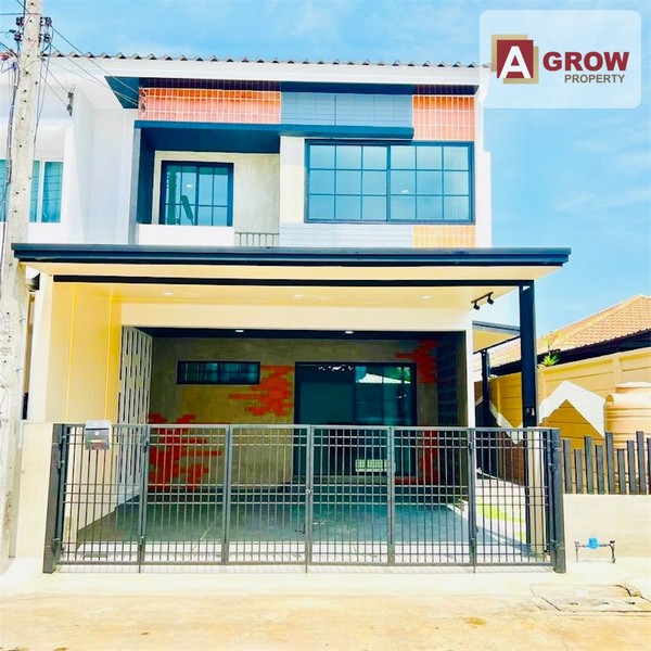 หมู่บ้านเดอะทรัสต์ ทาวน์ วงแหวน - ลําลูกกา บ้านหลังมุม ทำเลดี ตกแต่งครบพร้อมอยู่ที่ตั้ง : ถนนเลียบคลองหก ตำบลบึงคำพลอย อำเภอลำลูกกา จังหวัดปทุมธานีรหัสทรัพย์ : AGT01256ราคาขาย : 2,950,000 บาทรายละเอียดทรัพย์ :- ทาวน์เฮ้าส์ 2 ชั้น- เนื้อที่ 27.5 ตรว.- 3 ห้องนอน- 2 ห้องน้ำ- 1 ห้องครัว- 1 ห้องโถง- 2 จอดในบ้าน- หน้าบ้านหันหน้า​ทางทิศใต้- จ่ายค่าส่วนกลางล่วงหน้าแล้ว 1 ปีจุดเด่น :- บ้านหลังมุม