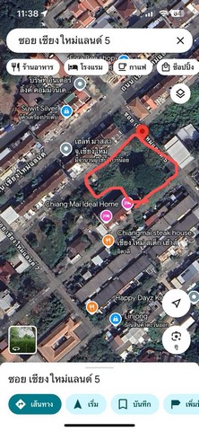 ที่ดินขาย บนถนนช้างคลาน เชียงใหม่ห่างจากตลาดกลางคืนถนนช้างคลาน 1 กม.ที่ดินแปลงนี้มีขนาดประมาณ 1 ไร่ สามารถขายได้ทั้งแปลงหรือแบ่งขายเป็นแปลงย่อย เจ้าของที่ดินได้แบ่งที่ดินออกเป็น 5 โฉนดแยกกัน ผู้ที่ต้องการซื้อร่วมกับเพื่อนและครอบครัวสามารถได้รับโฉนดที่ดินส่วนบุคคลได้ที่ดินตั้งอยู่ในเมืองเชียงใหม่ ห่างจากสถานที่สำคัญต่างๆ เช่น เมืองเก่าเชียงใหม่�