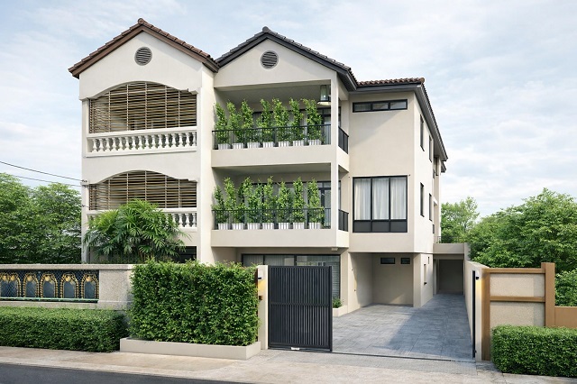 เมเจอร์ ซีนีเพล็กซ์ เอกมัย 1.5 กม. ใกล้BTSเอกมัย 1.2กม.ดีไซน์ทันสมัย ทาวน์เฮ้าส์ใหม่ 3.5 ชั้น 4 นอน 5 น้ำ  31ตร.ว. 380ตร.ม. 109,999B-M.ขาย 19.89 ลบ.ทำเลสุขุมวิท 71 ปรีดี เหมาะอยู่อาศัย และลงทุน ปรับฟังก์ชันได้หลากหลาย พร้อมเฟอร์ฯครบ ใกล้รร.นานาชาติเซนต์แอนดรูว์ กรุงเทพฯ 700 ม.แวดล้อมด้วยไลฟ์สไตล์Major Cineplex Ekkamai 1.5km. BTS Ekkamai 1.2km.Brand new 3.5-story townhouse 4bed 5bath modern design 31sq.wa. 380sq.m. rent 109,999B-M. selling price 19.89 million Bath located on Sukhumvit 71 Pridi Banomyong Road ideal for living or investment flexible layout fu