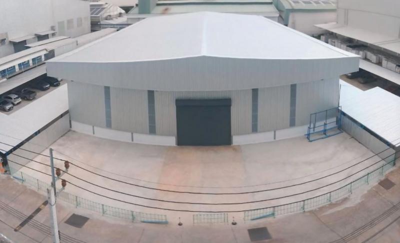 BST1046 ให้เช่าโกดัง สิงหไทย บางขุนเทียน พื้นที่ 1,838 ตร.ม. มีลานจอดรถ เหมาะคลังสินค้าและโลจิสติกส์