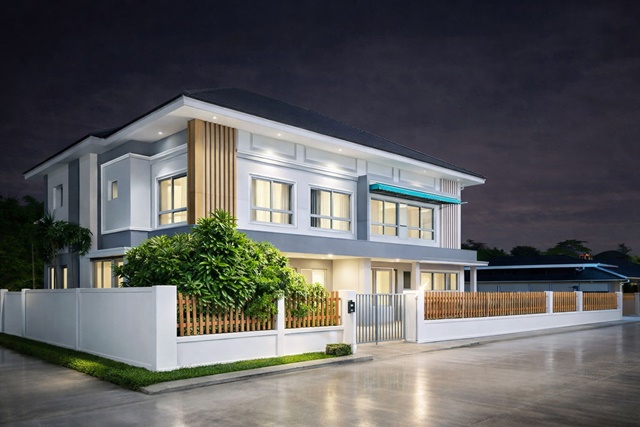 บ้านคลองสวน  800 ม. โลตัส ถนนประชาสามัคคี 3 นอน 2 น้ำ 35 ตร.ว. 140 ตร.ม. บ้านแฝด 2 ชั้น ประชาอุทิศ90  ฟังก์ชันครบ 14,999 B-M. พื้นที่ใช้สอยคุ้มค่า ทำเลประชาอุทิศ  เดินทางสะดวก ใกล้วัดคลองสวน 950 ม. โรงเรียน และแหล่งชุมชน เหมาะสำหรับอยู่อาศัย  เข้าออกได้หลายเส้นทาง ใกล้ถนนหลัก สะพานภูมิพล BaanKhlongSuan 800m Lotus PrachaSamakkhi Rd. 3bed 2bath 35sq.wa. Pracha Uthit 90 140sq.m. 2-story semi-detached house fully functional 14,999 B-M efficient layout Pracha Uthit location convenient transportation near Wat Khlong Suan 950 m. close to schools community ame