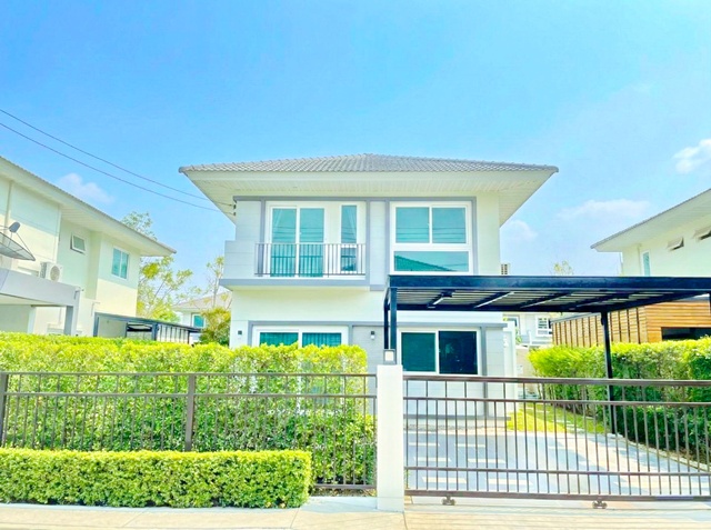 ตลาดเอซี สายไหม Big C ลำลูกกา ขาย-เช่า บ้านเดี่ยว 2 ชั้น 4 นอน 3 น้ำ ใกล้ตลาดคลอง 6 800 ม. 58ตร.ว. 230 ตร.ม. 29,999-31,999 B-M.บ้านวิวสวนหลังบ้านไม่ติดใคร บรรยากาศส่วนตัว เงียบสงบ เหมาะอยู่อาศัย ใกล้ตลาดใหญ่ลำลูกกา 1.0 กม. รร.นานาชาติเคไอเอส ทางด่วน ทำเลลำลูกกา คลองหกAC Market Sai Mai, Big C Lam Luk Ka For Sale/Rent 2-story detached house 4 bed 3 bath near Khlong 6 Market 800 m. 58sq.wa. 230 sq.m. 29,999-31,999 B-M. private garden view no neighbors quiet peaceful ideal for living close to Lam Luk Ka Big Market 1.0 km. and KIS International School near expressway Lam Luk Ka Khlong 6 areaถ.รังสิ�