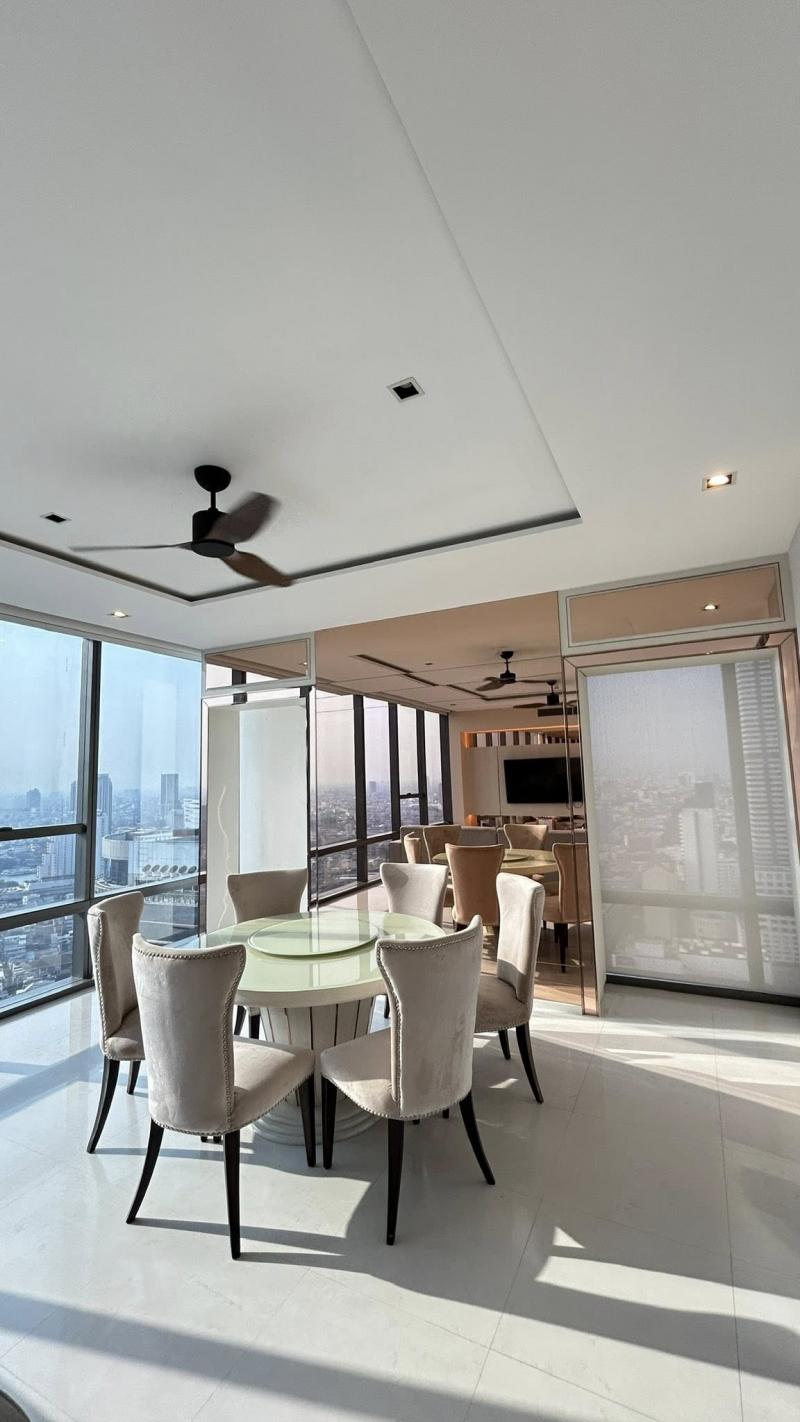 The Bangkok Sathorn Spacious Convenient 34th Floor BTS Surasak***Property Sales/Rental Services and Consultation Available. Contact us anytime.***For more details, photos, or to schedule a viewing:Contact: Ekachai (Aui)T. 089-799-5598Line ID: @auiauiaui001 (Add @ at the beginning)-------------------------------------------------------------Room Type: 2 Bedrooms, 2 BathroomsSize: 120 sq.m., 34th FloorNew, clean, beautifully decorated, ready to move in.Details--------------------------------------------------------------Rental Price: 95,000 THB/month--------------------------------------------------------------*Nearby Landmarks (Information from Google Map)- Asiatique the Riverfront: 2.1 km- Assumption School- Saint Louis Hospital- Saint Louis School- BTS Surasak Station--------------------------------------------------------------Rental Conditions1-year lease agreement1 month advance rent, 2 months security deposit.