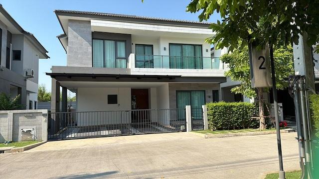 HR 9823 ให้เช่าบ้านเดี่ยว The City บางนา บ้านใหญ่ 4 ห้องนอน เฟอร์ครบ เลี้ยงสัตว์ได้ ใกล้ Mega บางนา