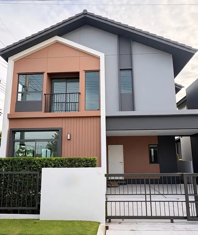 บ้านใหม่สไตล์บ้านเดี่ยว ผนังไม่ติดกัน หัวมุม 37ตรว. บางกรวย_ไทรน้อย ใกล้บางบัวทอง บางใหญ่บ้านเปล่า หลังมุม  | ต่อเติมครัวแล้ว •37ตารางวา•บ้านแฝด 2 ชั้น• 3 ห้องนอน | 3 ห้องน้ำ •1ห้องอเนกประสงค์ ( เป็นห้องนอนผู้สูงอายุได้ )•1 ห้องรับแขก •แอร์ 5 ตัว ครบทุกห้อง• ต่อเติมครัวแล้ว + ไมโครเวฟ• ที่จอดรถ 2 คัน สิ่งอำนวยความสะดวกในโครงการ• ระบบความปลอดภัย LIV-24• คลับเฮ้าส์• สระว่าย�