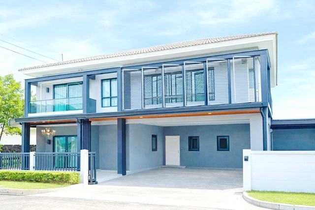  คฤหาสน์ลด50%  ไทวัสดุ และ โรบินสัน4นอน และโฮมโปร ชัยพฤกษ์ 60 ตร.ว บ้านเดี่ยว 2 ชั้น หลังมุม  ราชพฤกษ์ 950 ม. 4 น้ำ 