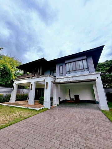 บ้านเดี่ยว 2 ชั้น หลังมุม พื้นที่กว้าง พร้อมสวนส่วนตัว สันทราย
