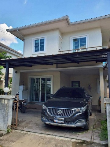 บ้านเดี่ยว 2 ชั้น ทำเลทอง บ้านหันหน้าทิศเหนือ เดินทางสะดวก สันทราย