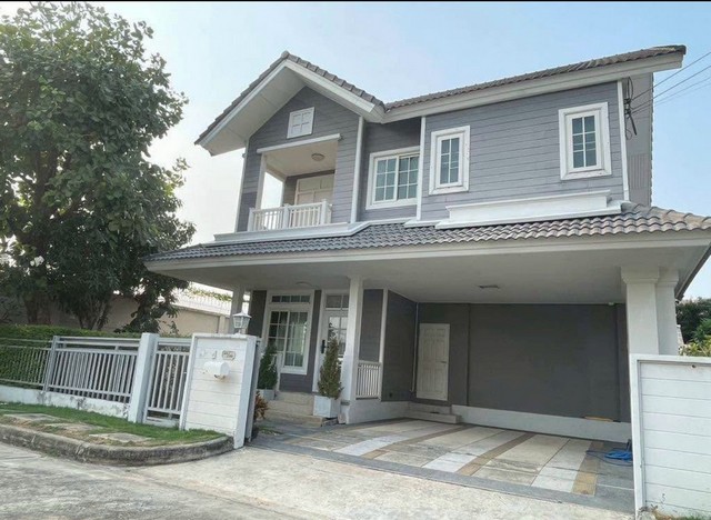 LV53499 ขาย บ้านเดี่ยว บุราสิริ ปัญญาอินทรา Burasiri Panyaindra บ้านสไตล์ยุโรป New England Colonial