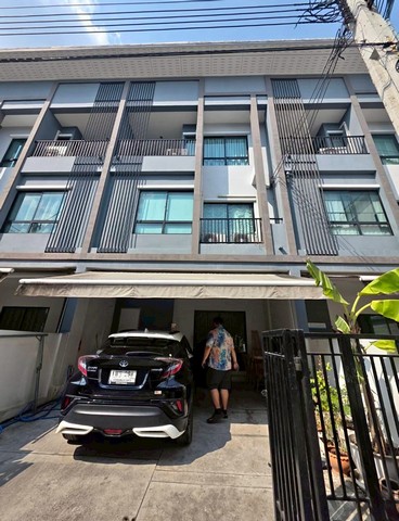 LV53498 ให้เช่า ทาวน์โฮม 3 ชั้น โครงการ สัมมากร อเวนิว รามอินทรา-วงแหวน (Sammakorn Avenue Ramintra–Wongwaen) บ้านสภาพดี พร้อมเข้าอยู่